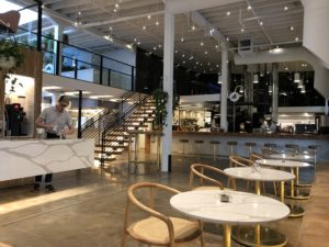 The interior of Onyx Coffee Lab - Rogers AR