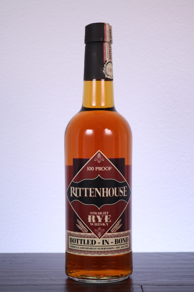 Rittenhouse Rye Bottled-In-Bond Bottle
