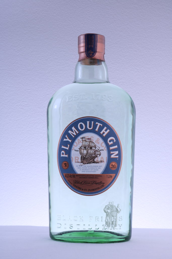 Plymouth Gin Bottle