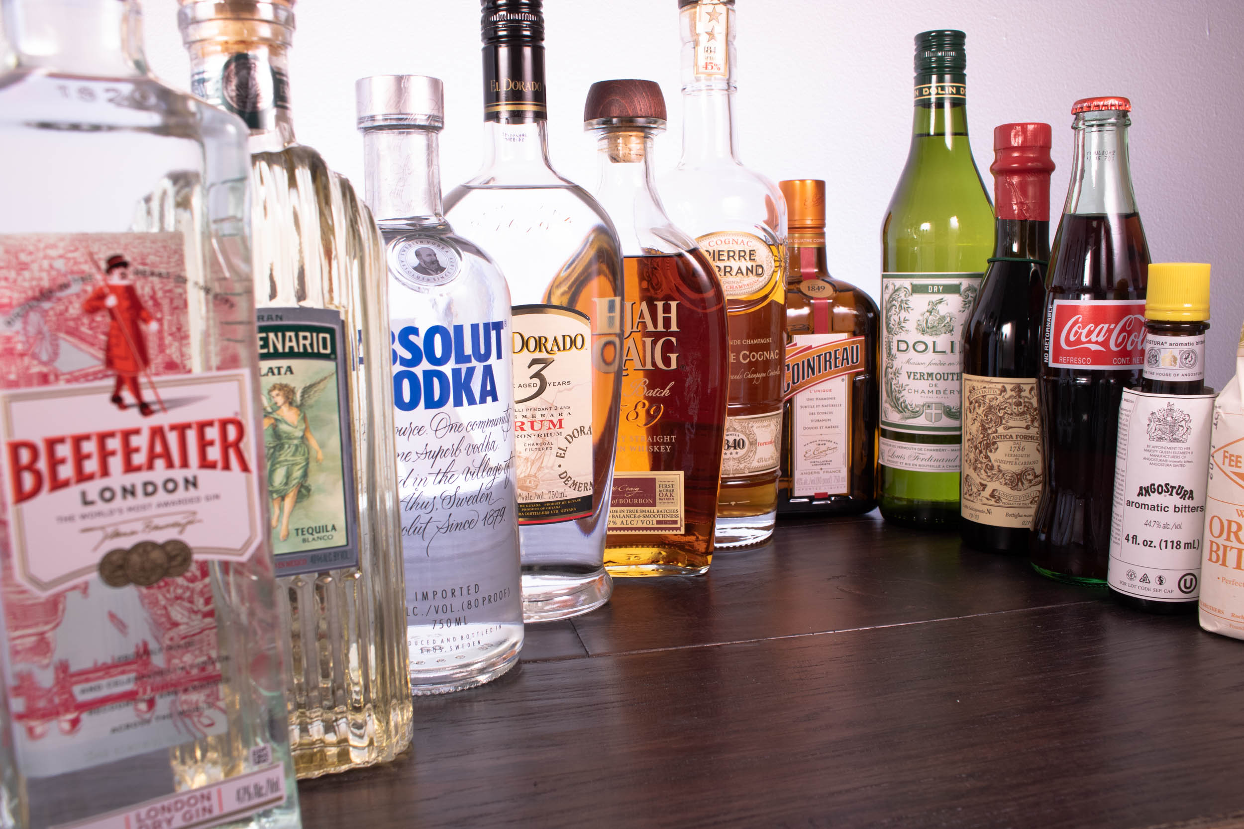 The Liquor You Need to Make Tons of Cocktails But Keep Your Bar Small