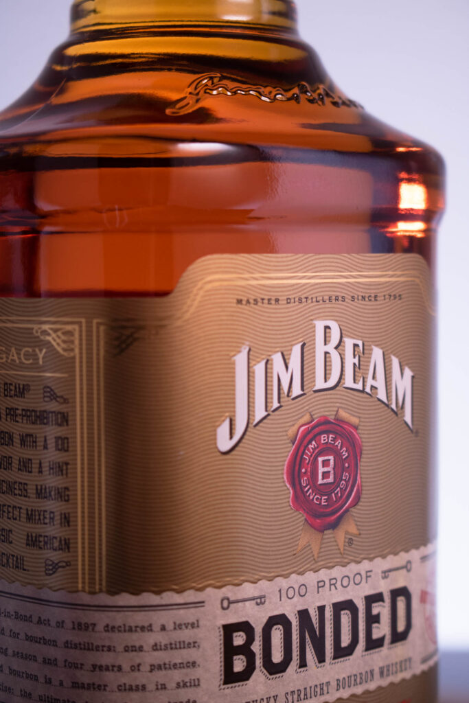 Jim Beam Bonded Label