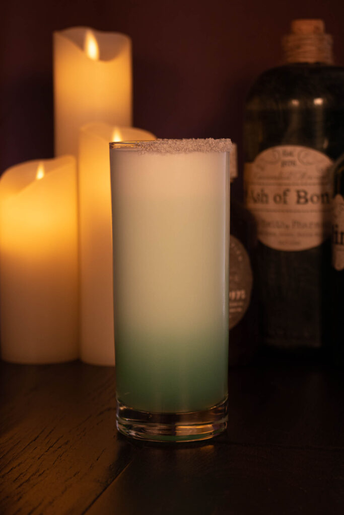 Frankenstein Cocktail First Pour