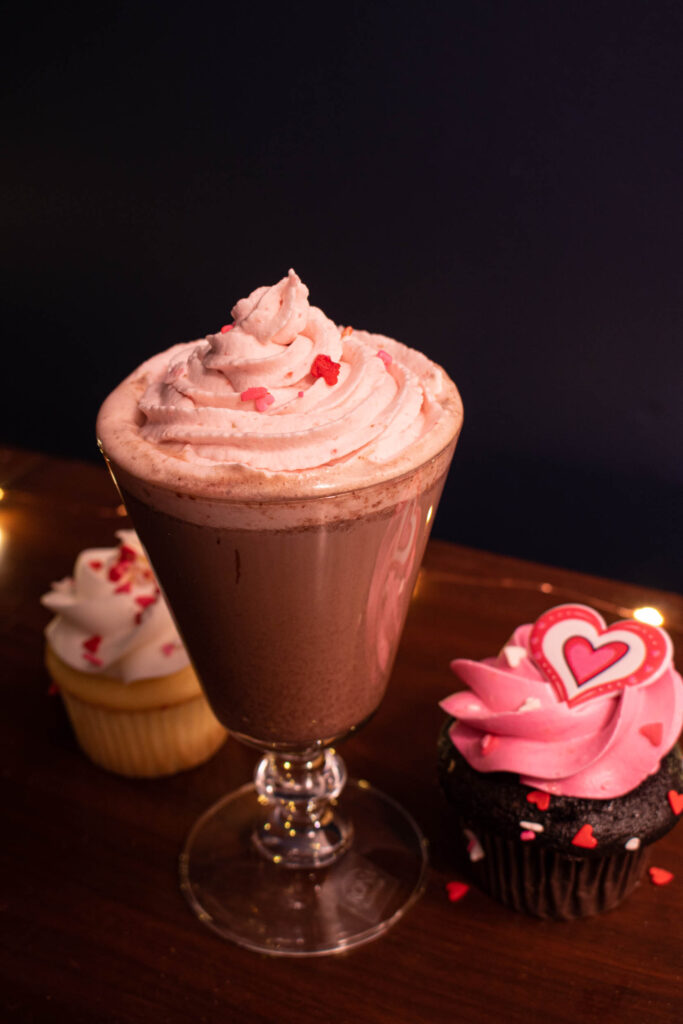 Chocolate Covered Strawberry Hot Chocolate