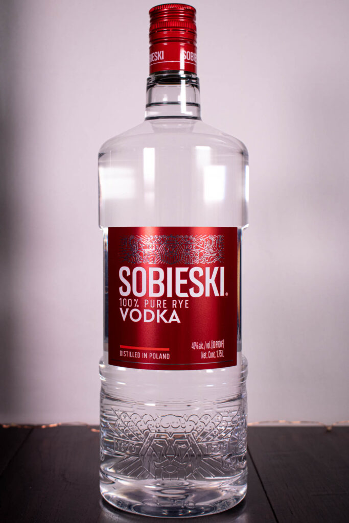 Sobieski Vodka Bottle