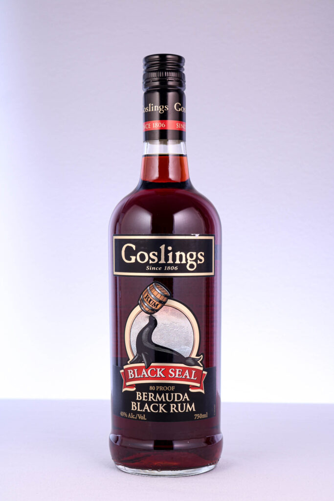 Goslings Black Seal Rum Bottle