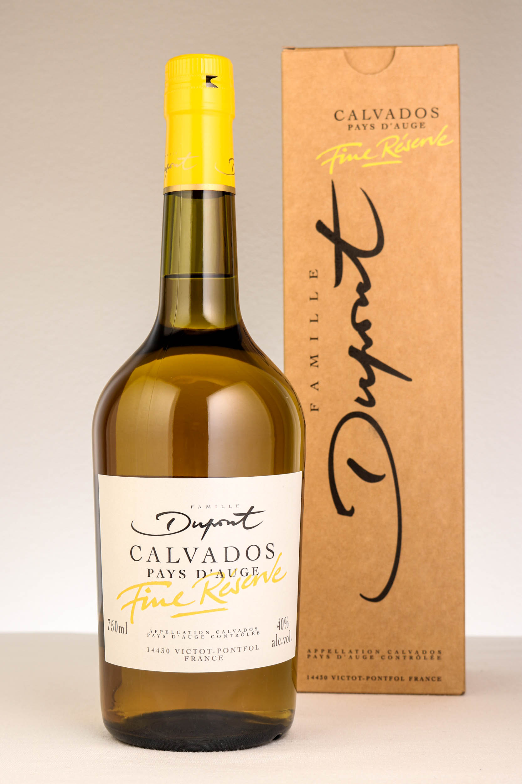 Domaine Dupont Calvados Fine Reserve Bottle