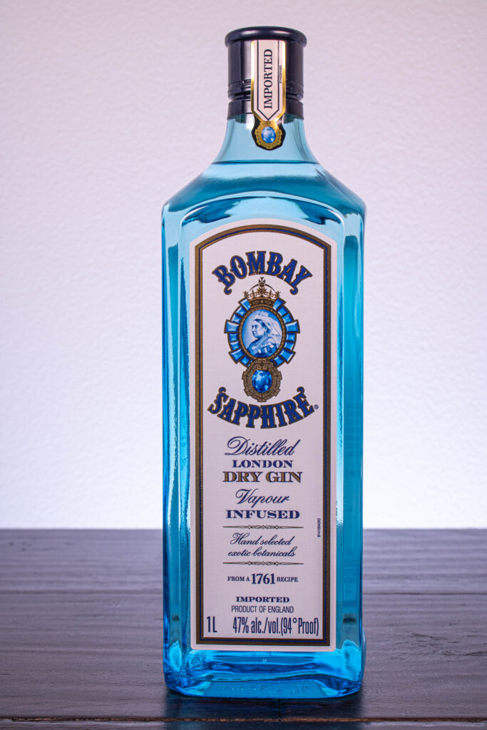 Bombay Sapphire London Dry Gin Bottle
