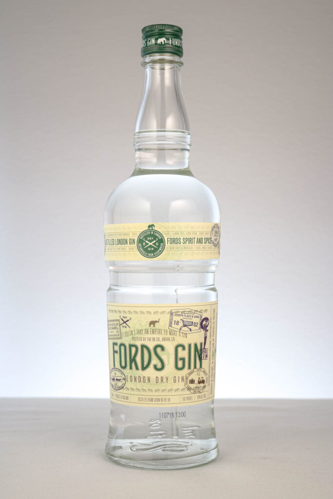 Fords Gin Bottle