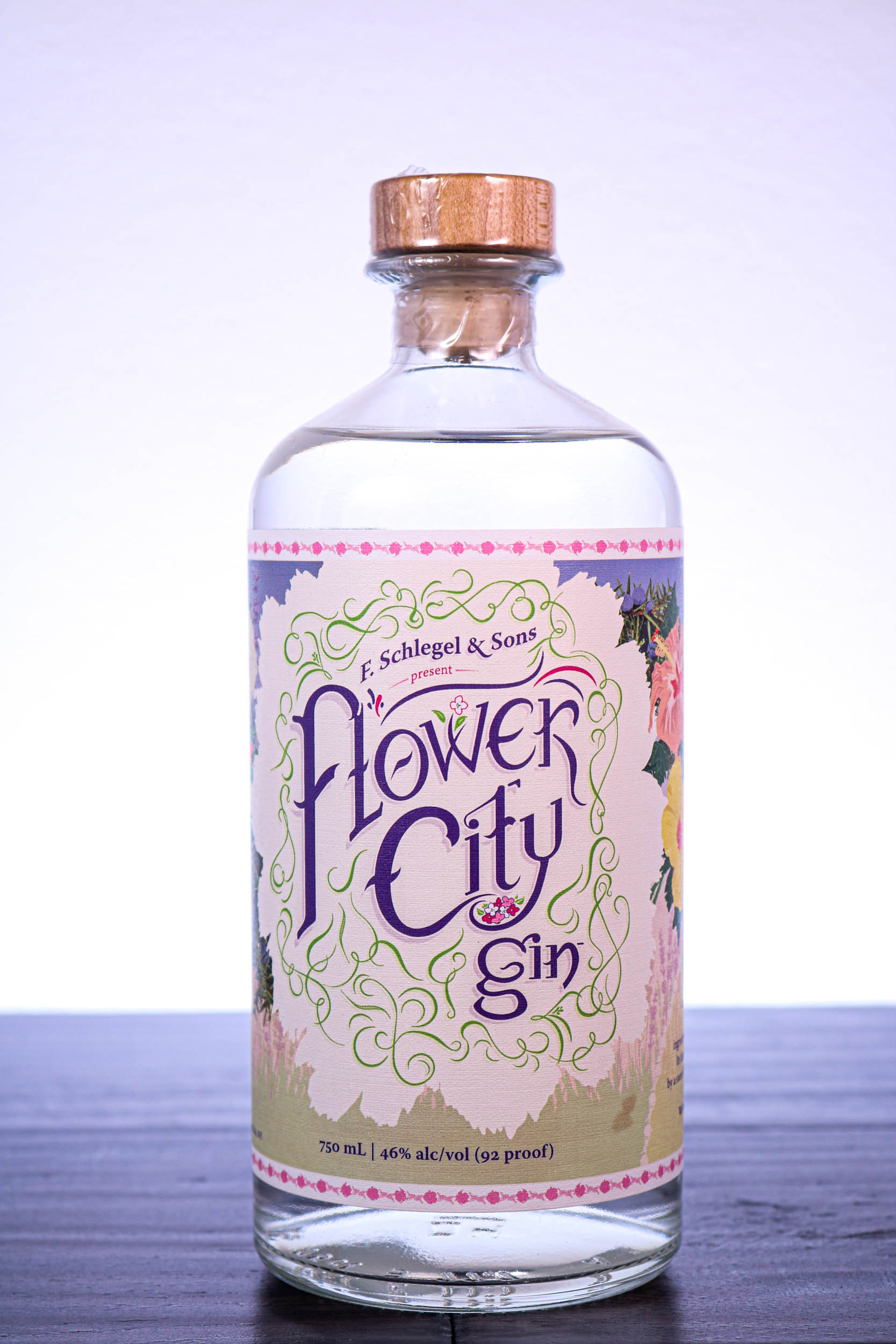 Flower City Gin Bottle