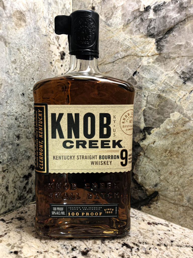Knob Creek Small Batch 9 Year Bourbon Bottle