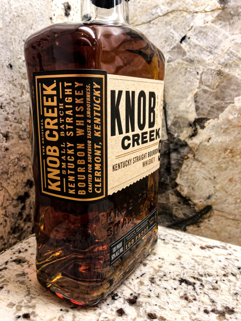 Knob Creek Small Batch 9 Year Bourbon Label