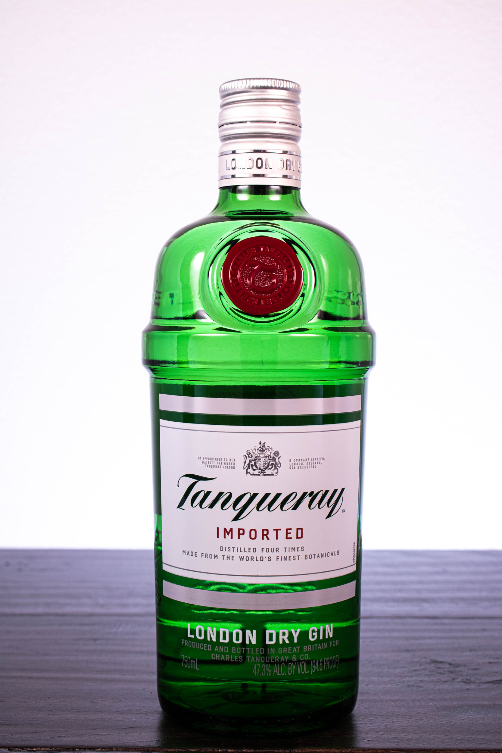 Tanqueray London Dry Gin Bottle