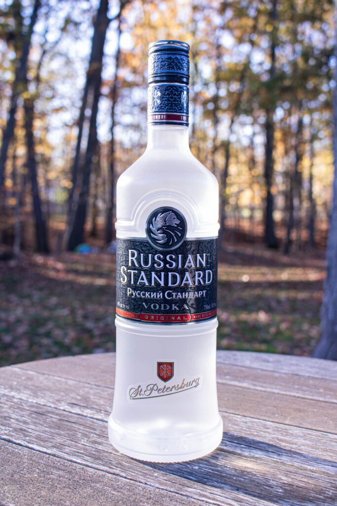 Russian Standard Vodka Bottle