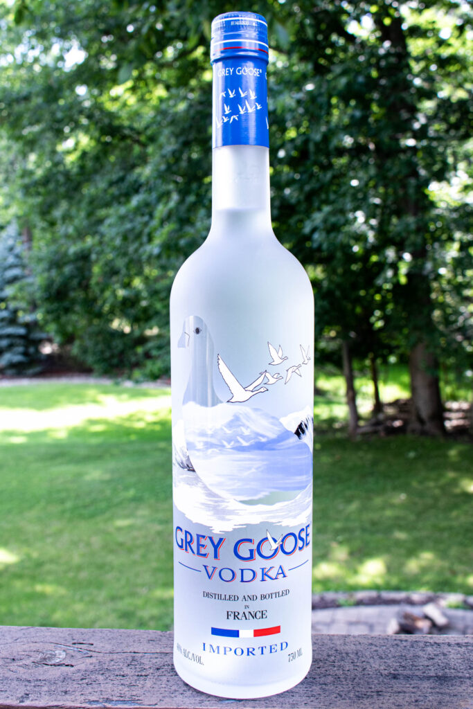 Grey Goose Vodka Bottle