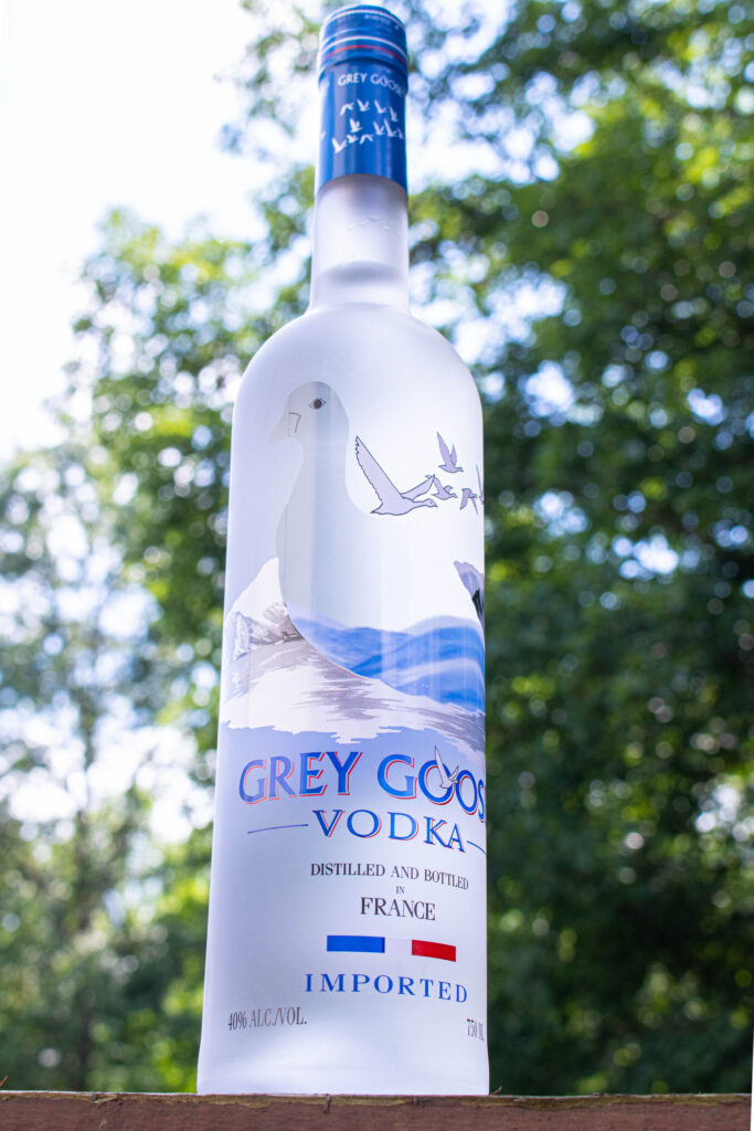 Grey Goose Vodka Bottle Sky