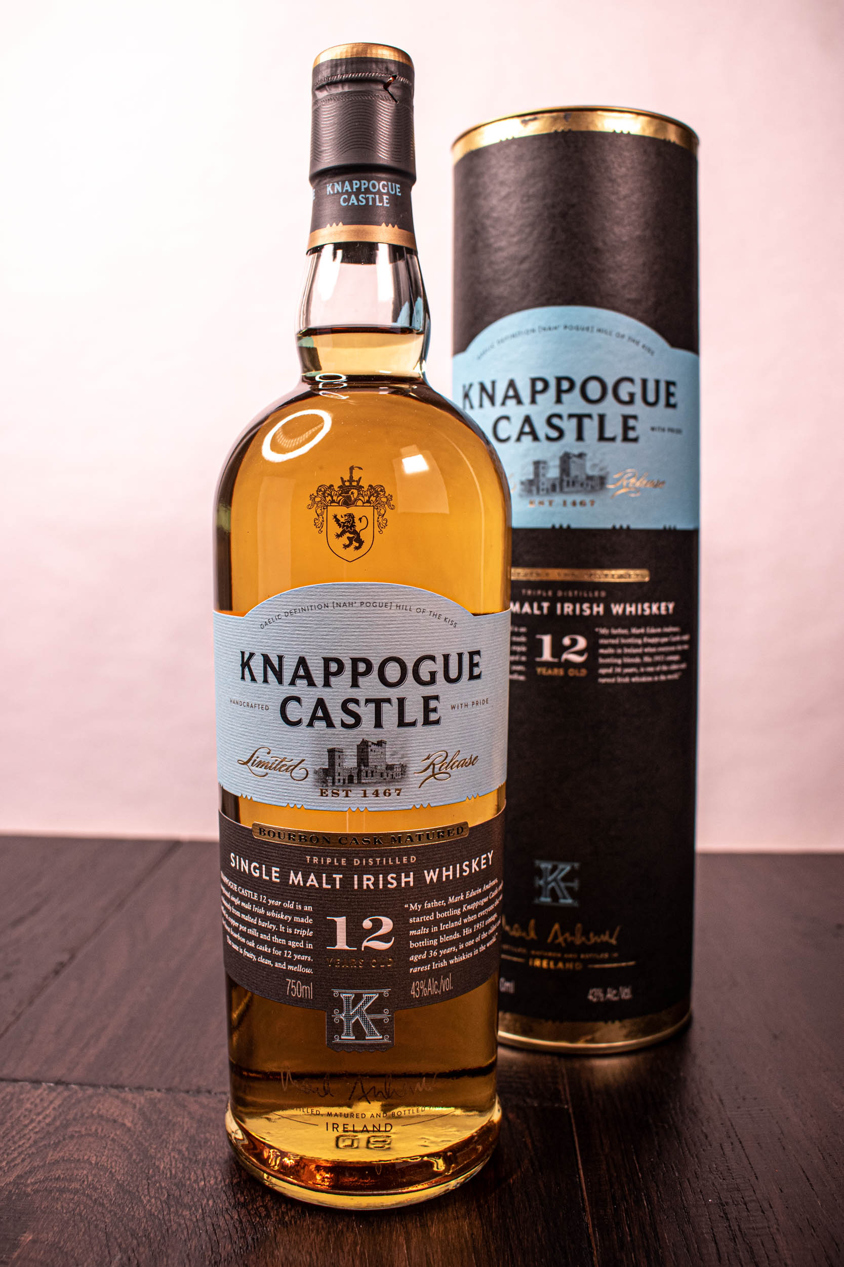 Knappogue Castle 12 Year Irish Whiskey