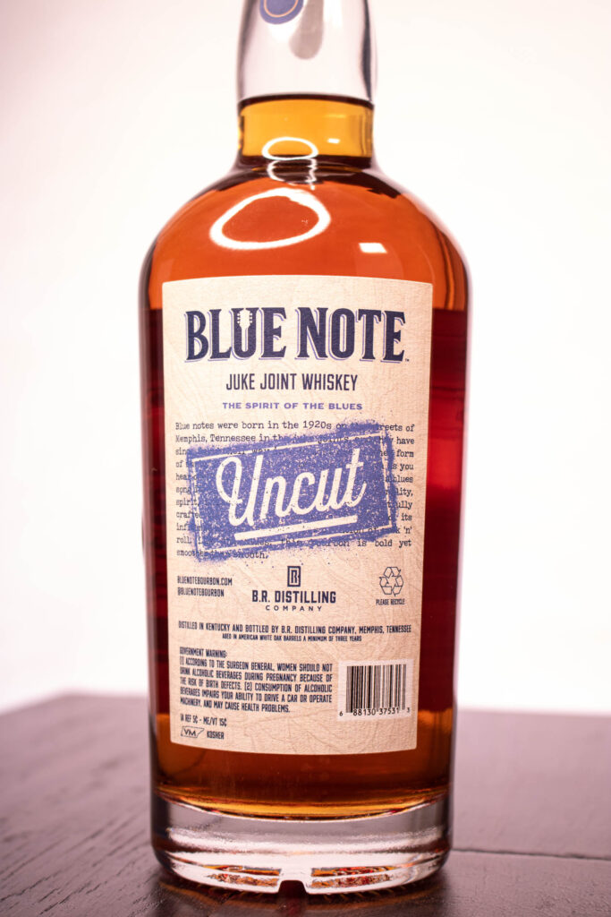 Blue Note Uncut Single Barrel - r/Bourbon "Supper Club" Back