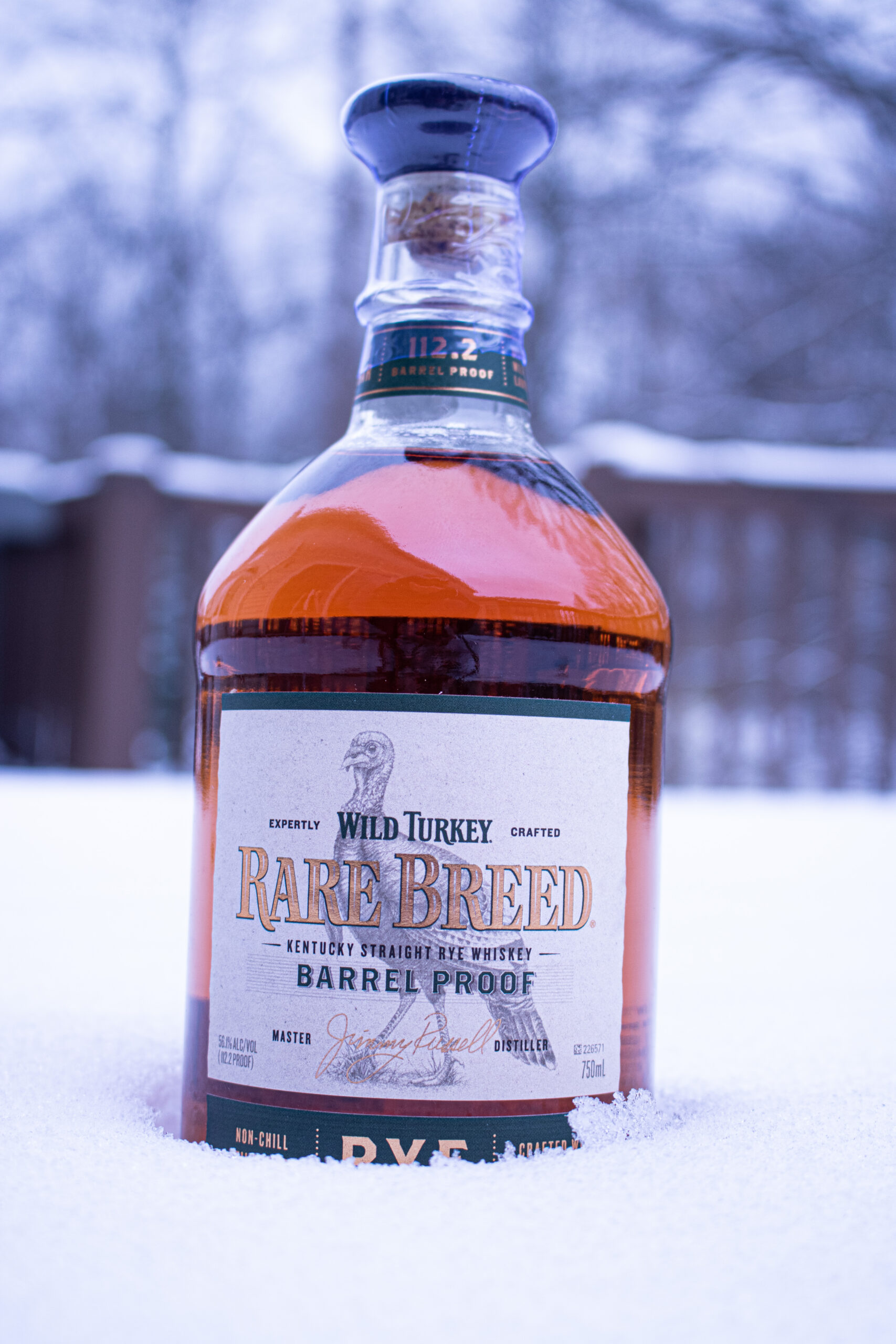 Wild Turkey Rare Breed Rye Bottle