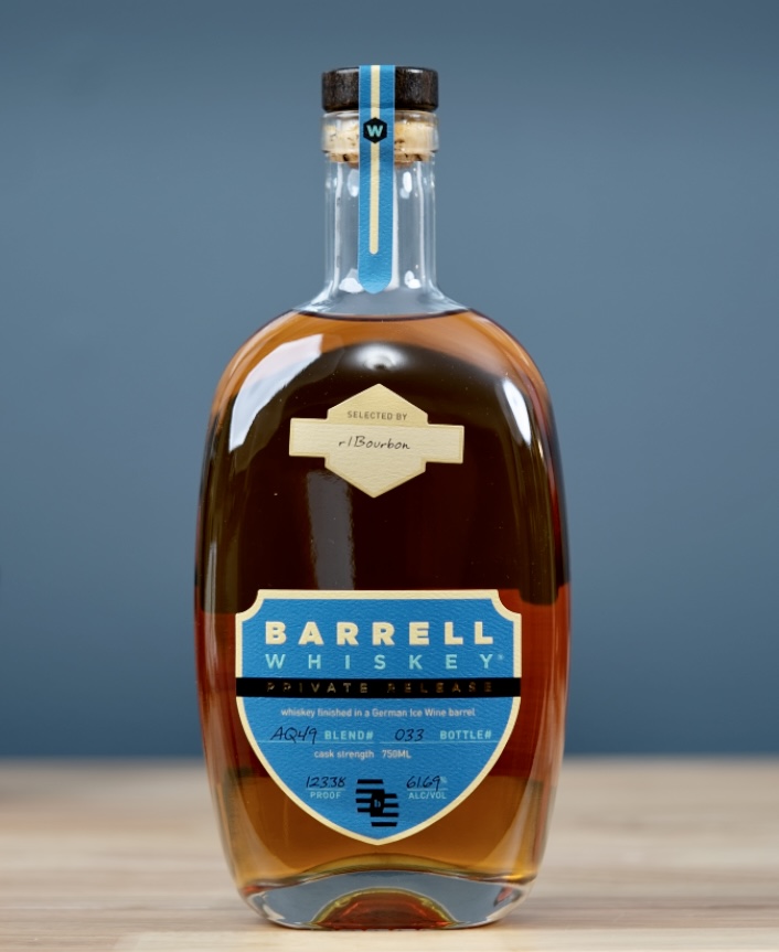 Barrell Whiskey Private Barrel - rBourbon German Ice Wine Finish Cropped