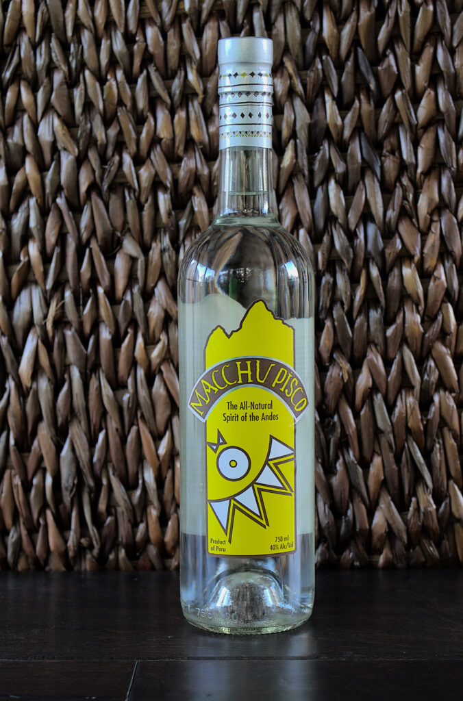 Macchu Pisco Bottle