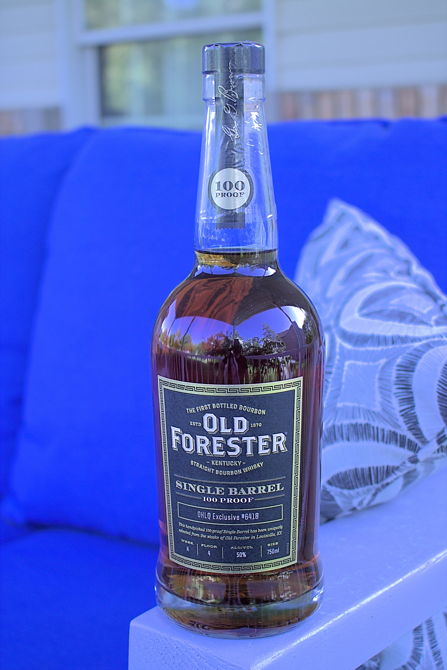 Old Forester Single Barrel - OHLQ Exclusive #6418 Bottle