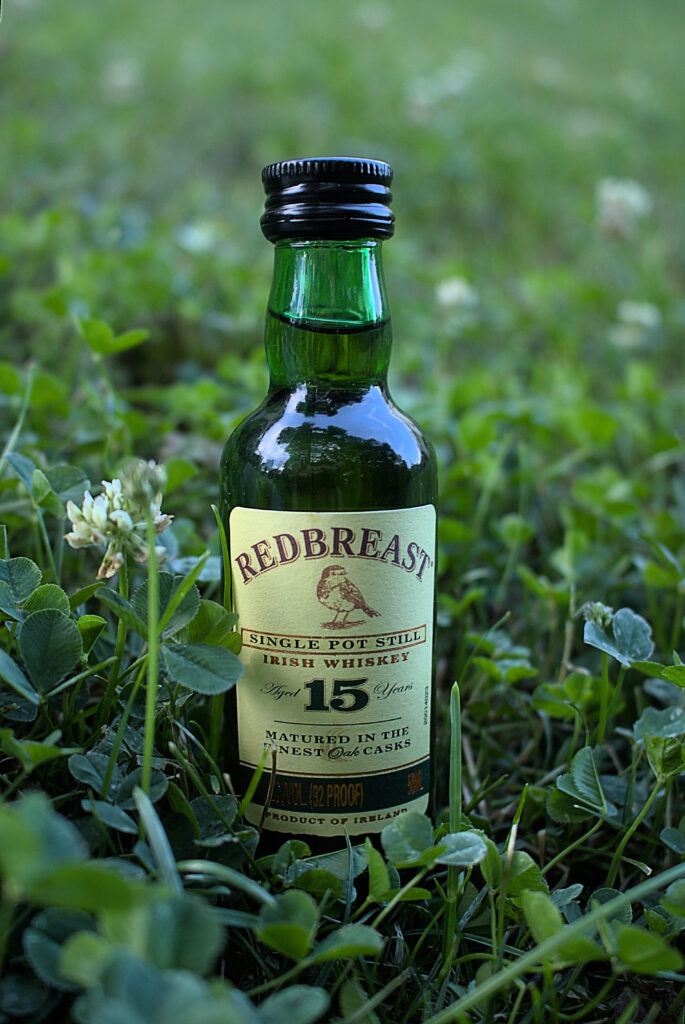 Redbreast 15 Year Old Irish Whiskey Bottle