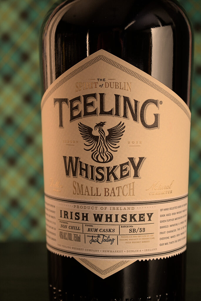 Teeling Small Batch Irish Whiskey Label