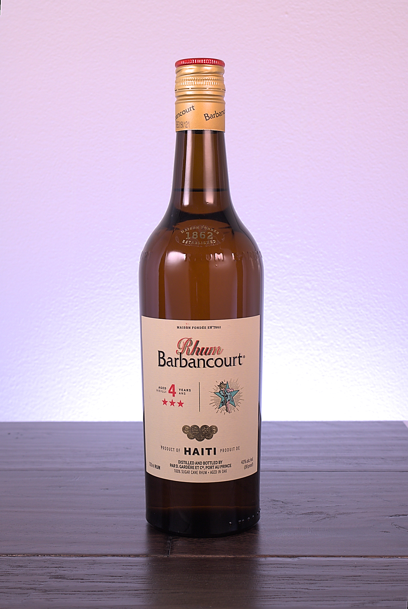 Rhum Barbancourt 3 Star 4 Year Rum