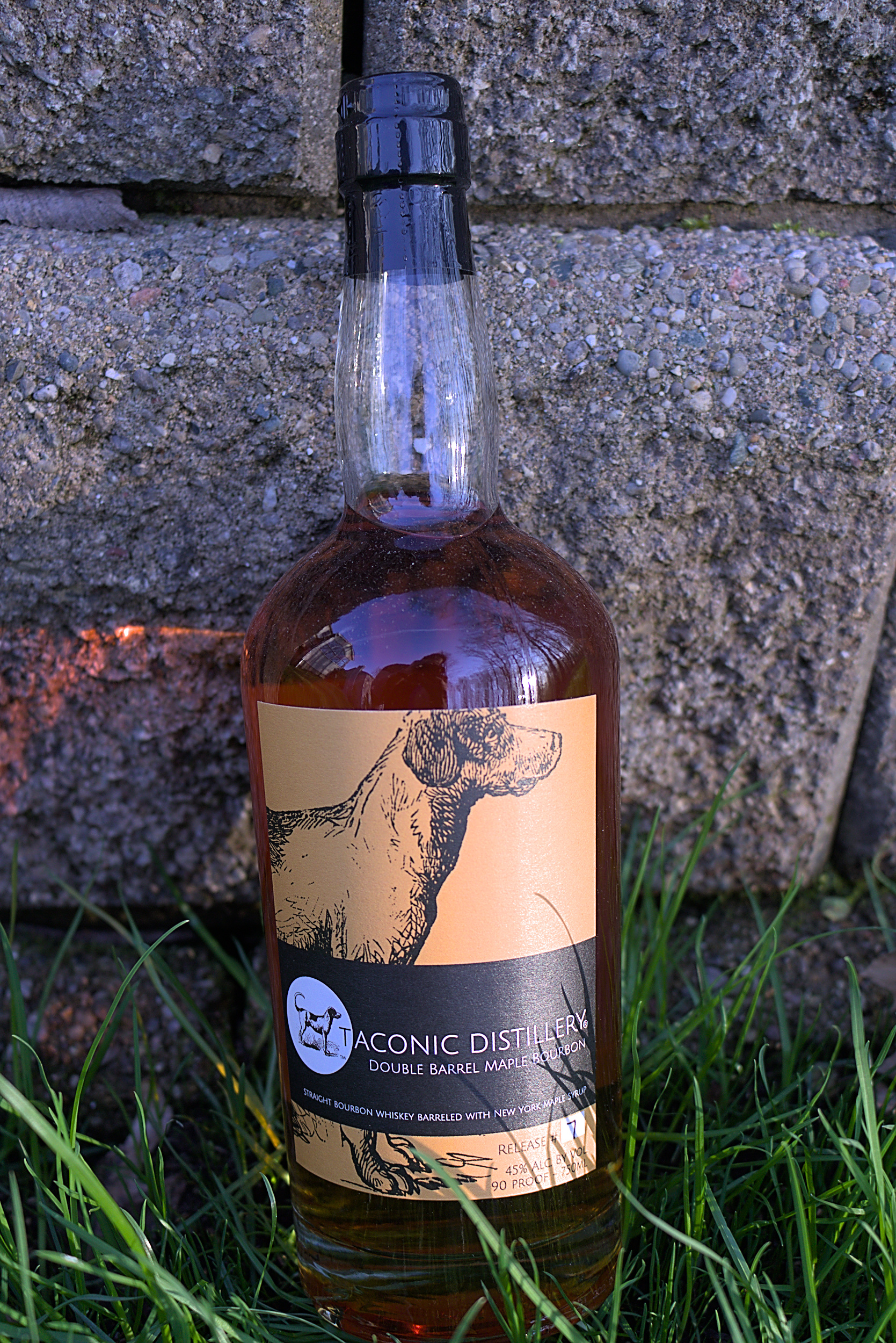 Taconic Double Barrel Maple Bourbon Bottle