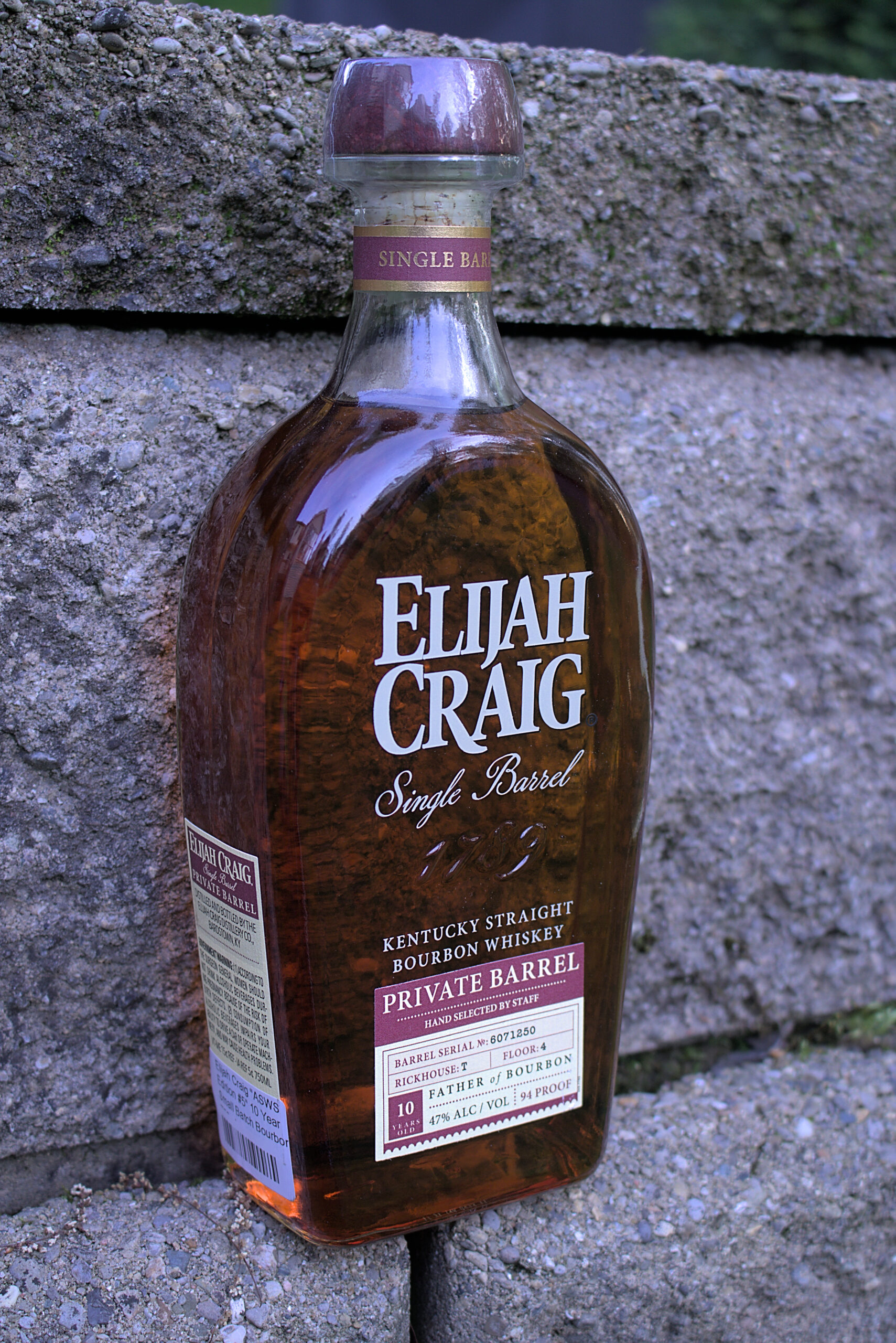 Elijah Craig All Star Wine & Spirits Single Barrel #5