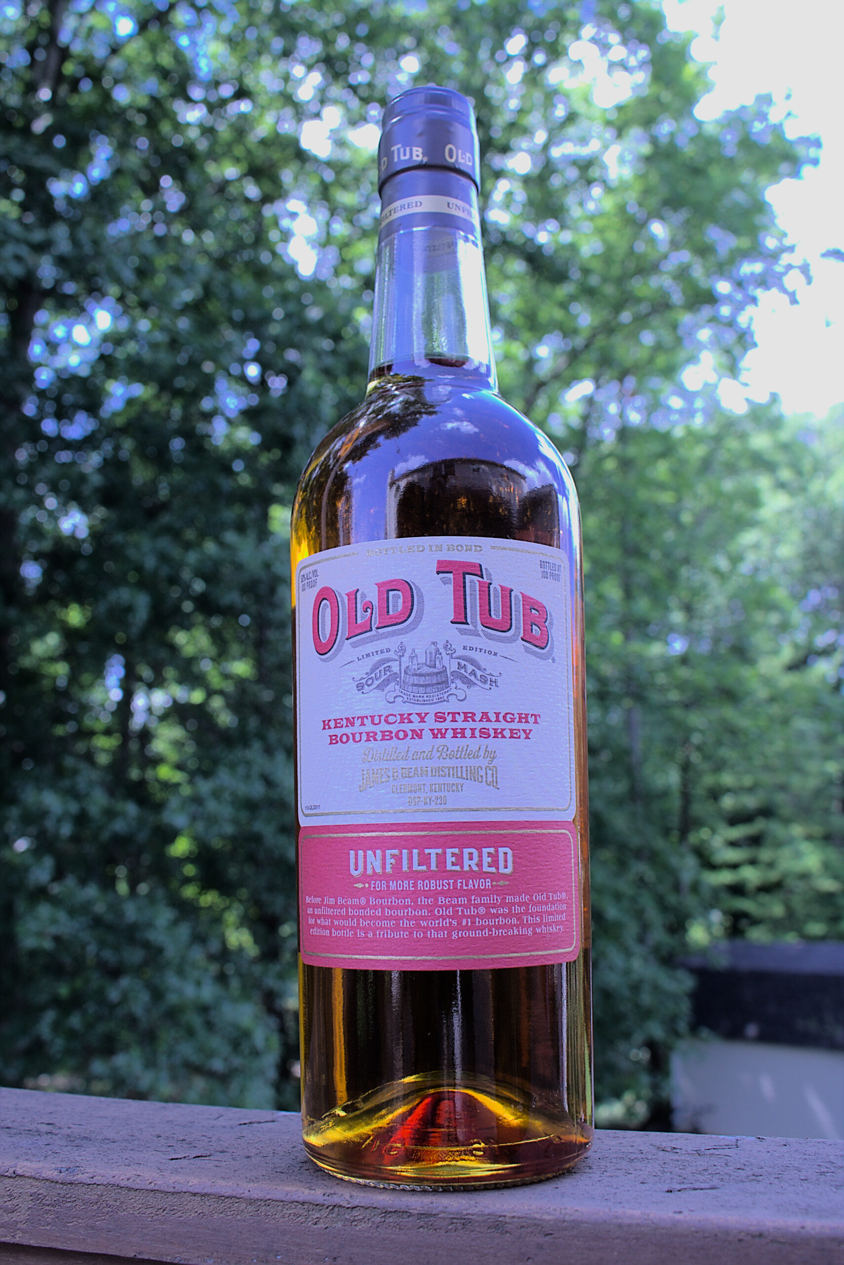 Old Tub Bourbon Bottle